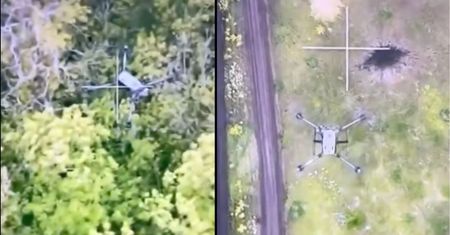 Walka dronów Ukraińców i Rosjan. Wideo trafiło do sieci