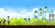 Pierwszy screen z wielkanocnej odsłony Angry Birds