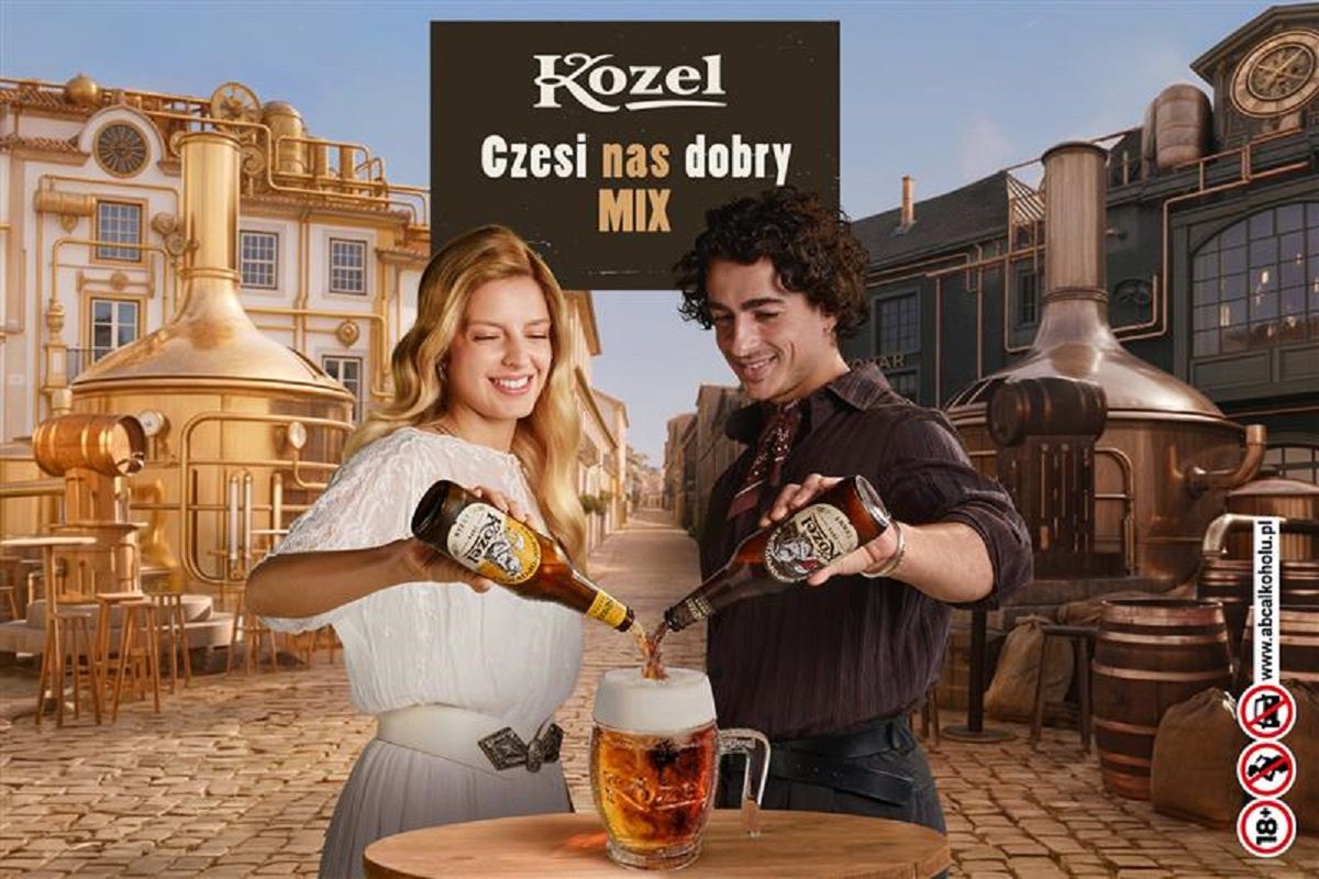 Nowy rytuał Kozel Mix w kampanii marki