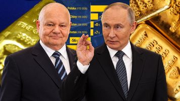 Złota rozgrywka. Putin sięga po rezerwy. Polska robi coś dokładnie odwrotnego
