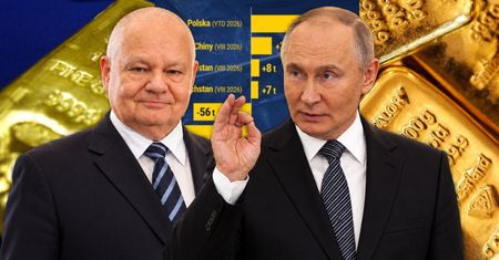 Złota rozgrywka. Putin sięga po rezerwy. Polska robi coś dokładnie odwrotnego