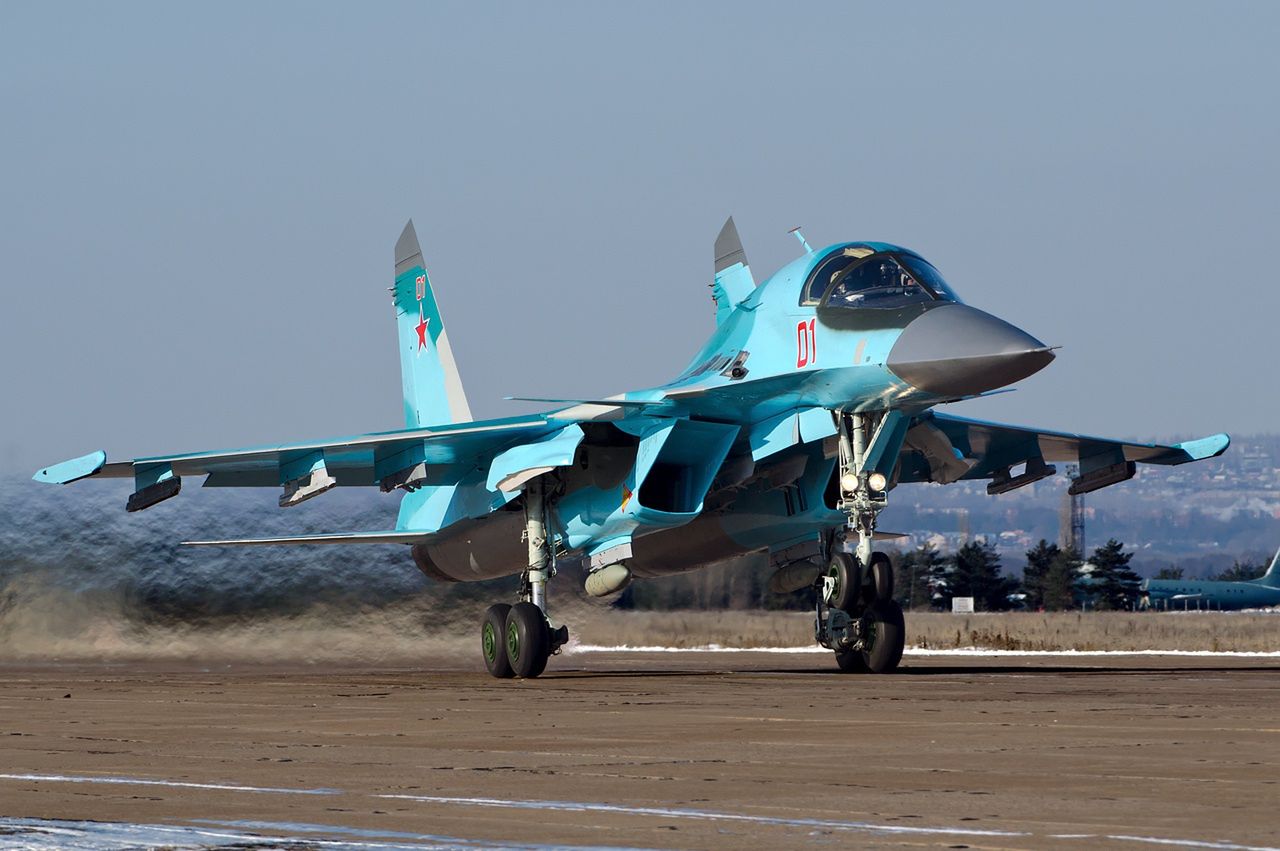 Russischer taktischer Bomber Su-34