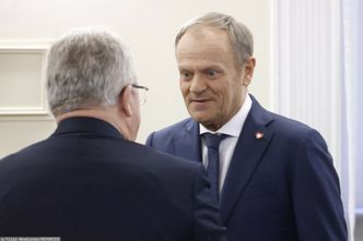 "Markotny. Chyba żałował". Tusk wspomniał o reakcji ministra