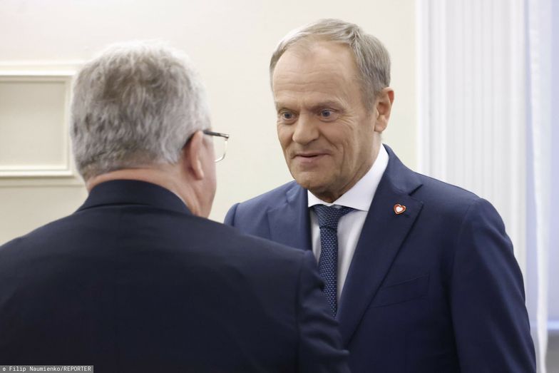 "Markotny. Chyba żałował". Tusk wspomniał o reakcji ministra