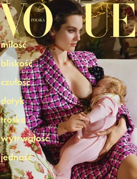 NAJLEPSZE: Okładka "Vogue'a" z Moniką Jagaciak