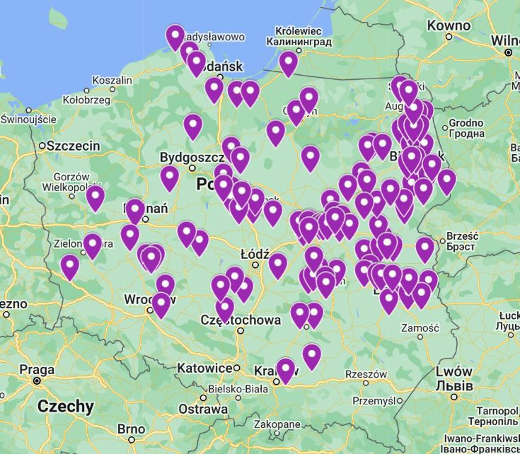 Apele (zakazy) dot. ograniczenia zużycia wody. Stan na 6 czerwca, godz. 13.30