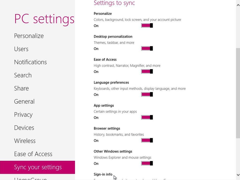 Windows 8 Consumer Preview - PC Settings (3)