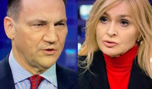 Monika Olejnik cytuje Radosława Sikorskiego. Jest pod wrażeniem