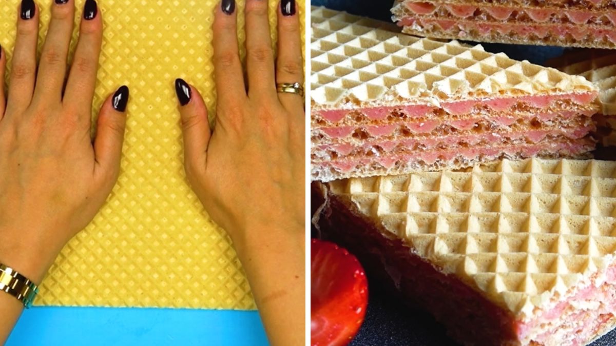Wafle w takim wydaniu to deser naszego dzieciństwa