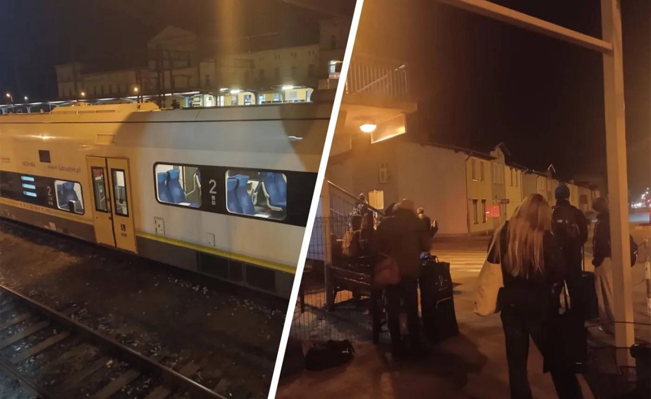 Kiedy pociąg nie przyjeżdża, czyli niedzielny wieczór na dworcu w Krzyżu