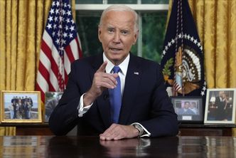 "Tutaj królowie i dyktatorzy nie rządzą". Joe Biden ostrzega, że Ameryka jest w punkcie zwrotnym