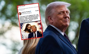 Trump opublikował kolejny obrazek z Jezusem. Tak skomentował