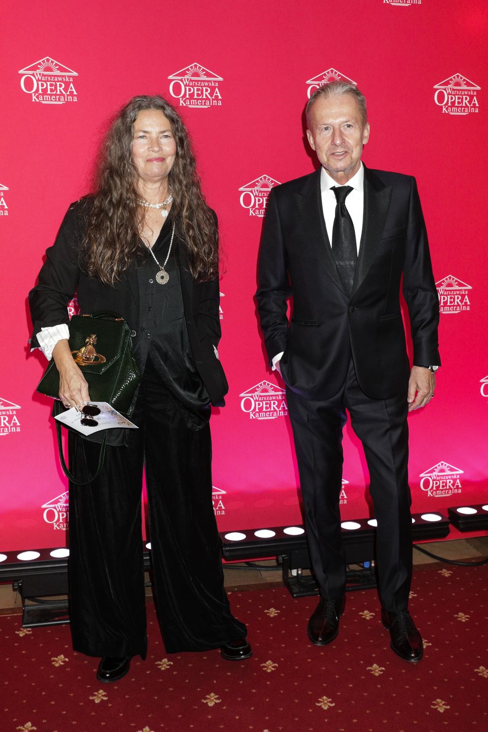 Bogusław Linda i Lidia Popiel na finałowej gali Festiwalu Mozartowskiego