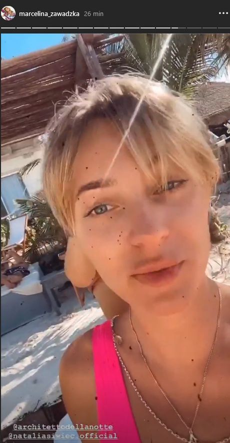 Marcelina Zawadzka wypoczywa w Meksyku z ukochanym i Natalią Siwiec