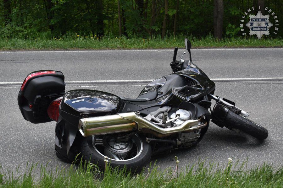 Fot. Licencjodawca. Tragiczny wypadek motocyklisty