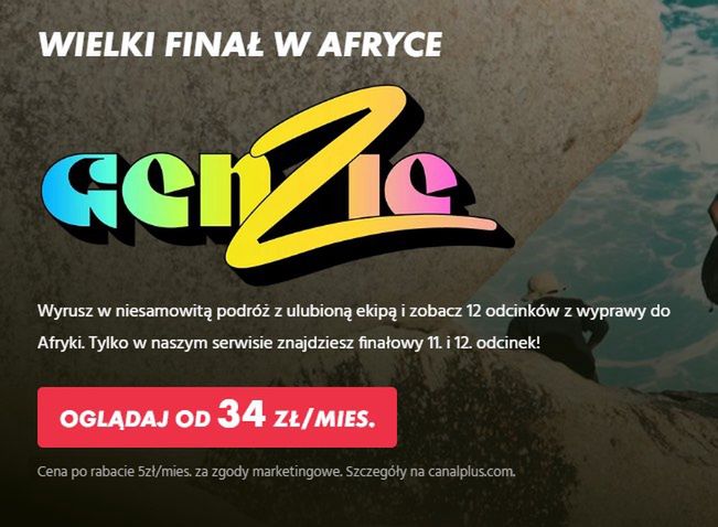 Friz zdecydował, że finał Genzie będzie ukryty za paywallem