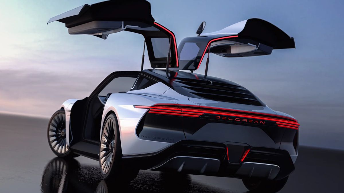 DeLorean Alpha5 - następca kultowego modelu DMC-12, znanego z trylogii "Powrót do przyszłości"