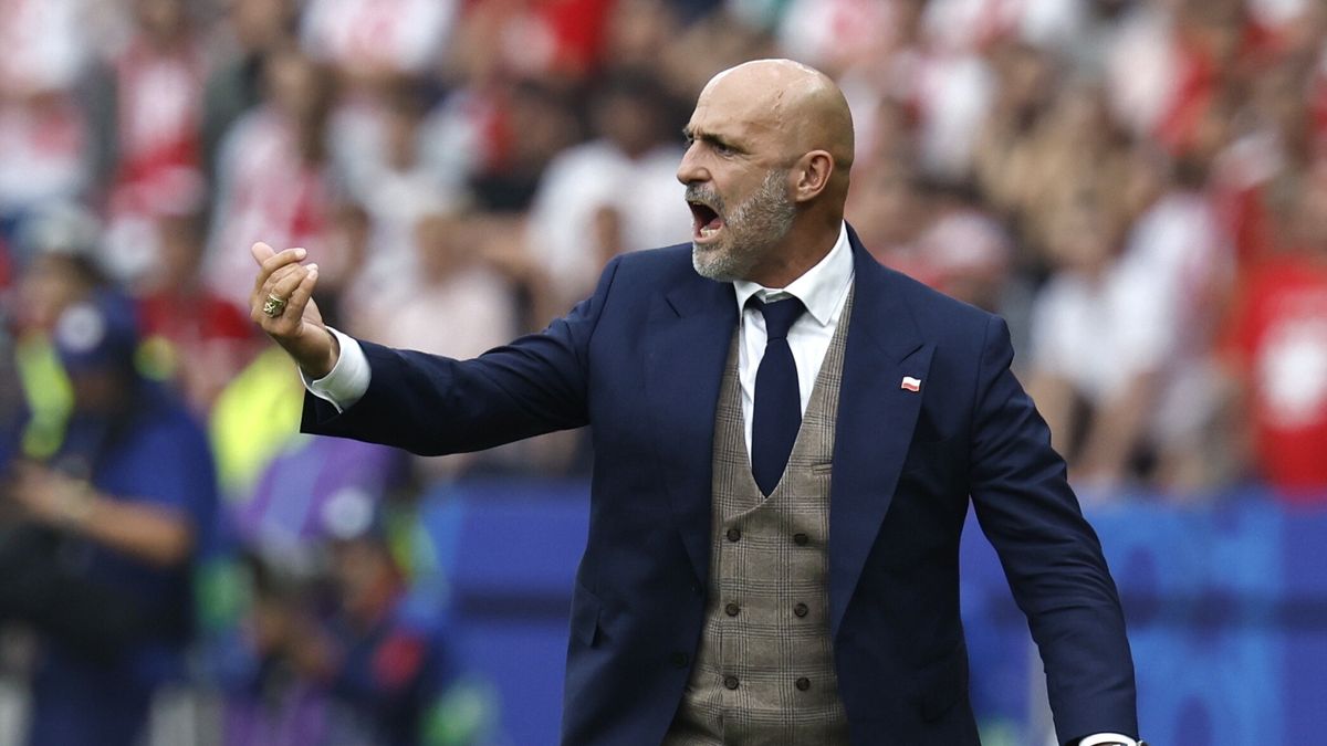 Michał Probierz na meczu z Austrią znów zadał szyku