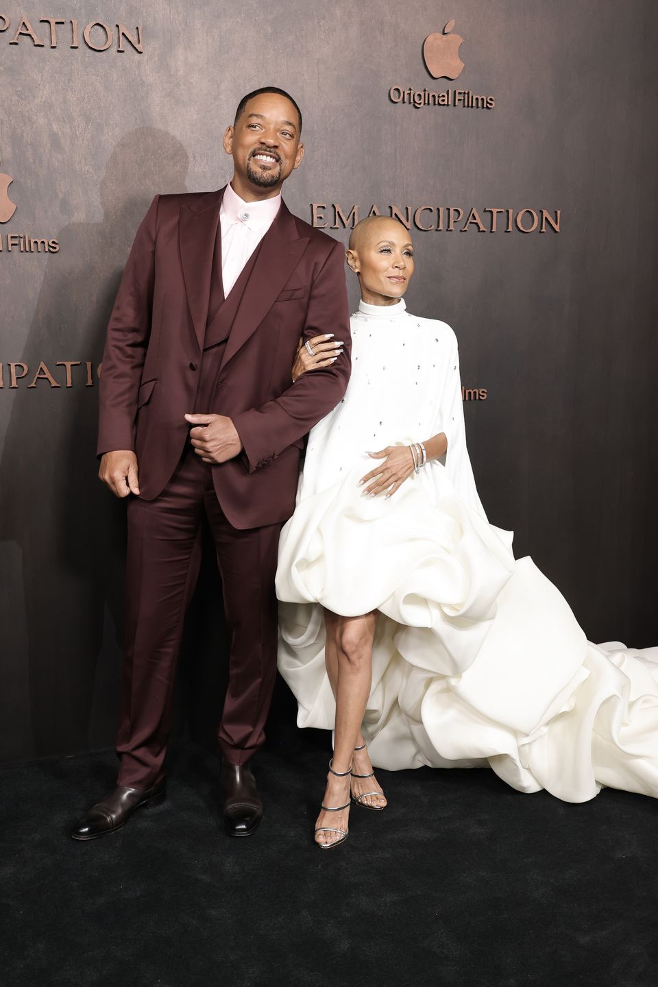 Will Smith z rodziną na premierze