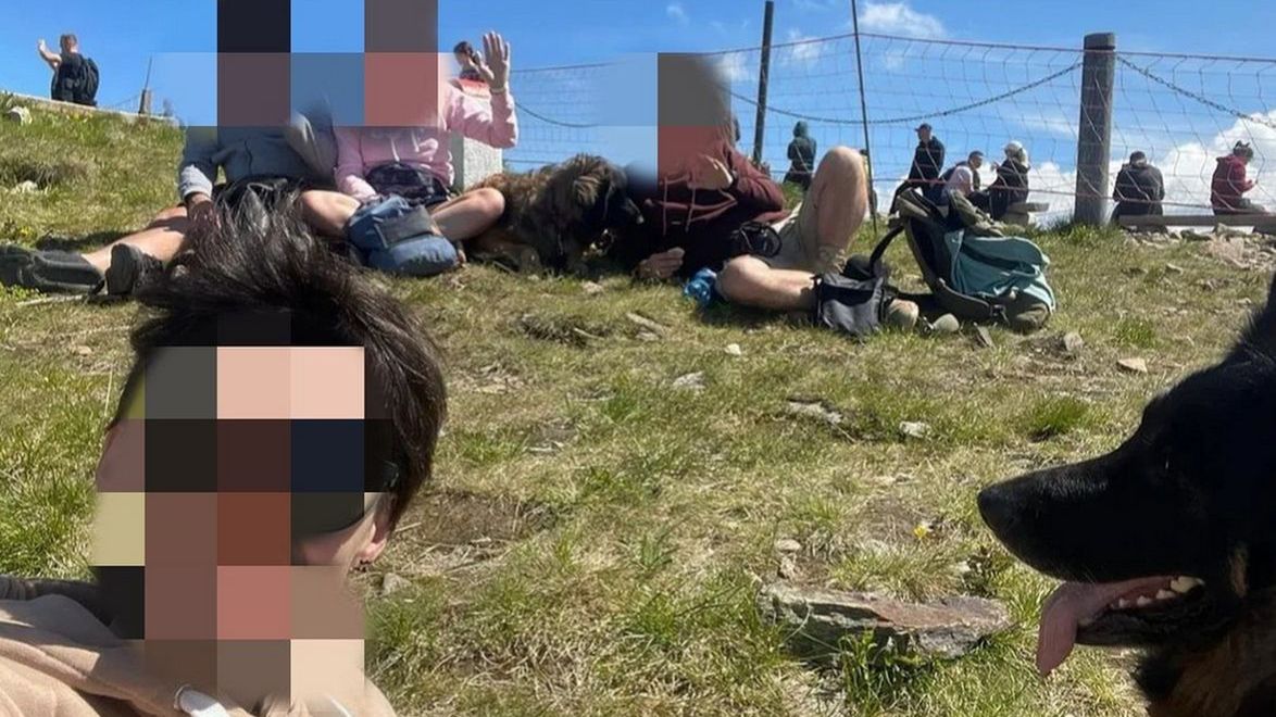 Karkonoski Park Narodowy pokazał zachowanie turystów.