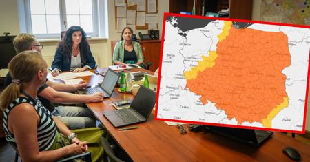 IMGW ostrzega przed burzami i ulewami. Zwołano sztab kryzysowy