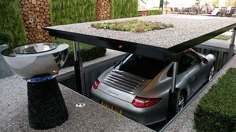 Maksymalne wykorzystanie przestrzeni - wysuwany garaż 1