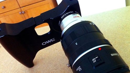 Filmik nagrany iPhonem 4 przy użyciu obiektywu Canona 1