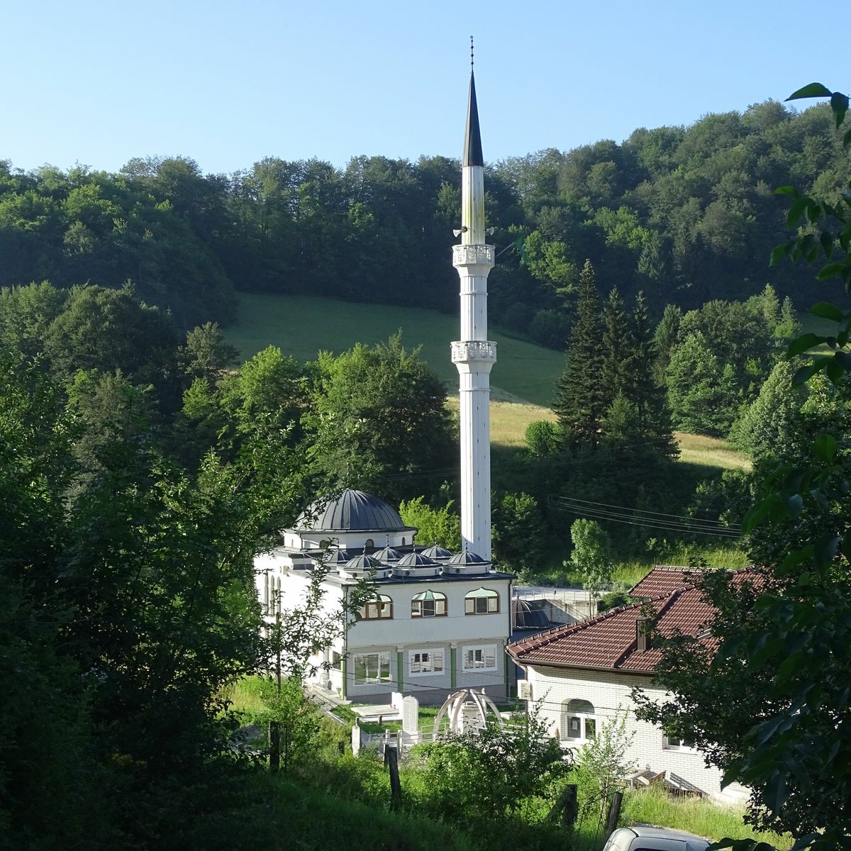 Meczet w Gdańsku ma charakterystyczny minaret