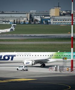Niebezpieczny incydent na Lotnisku Chopina. Zderzenie z samolotem