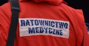 Aleksandria: 50-latek spadł z wysokości. Lądował LPR