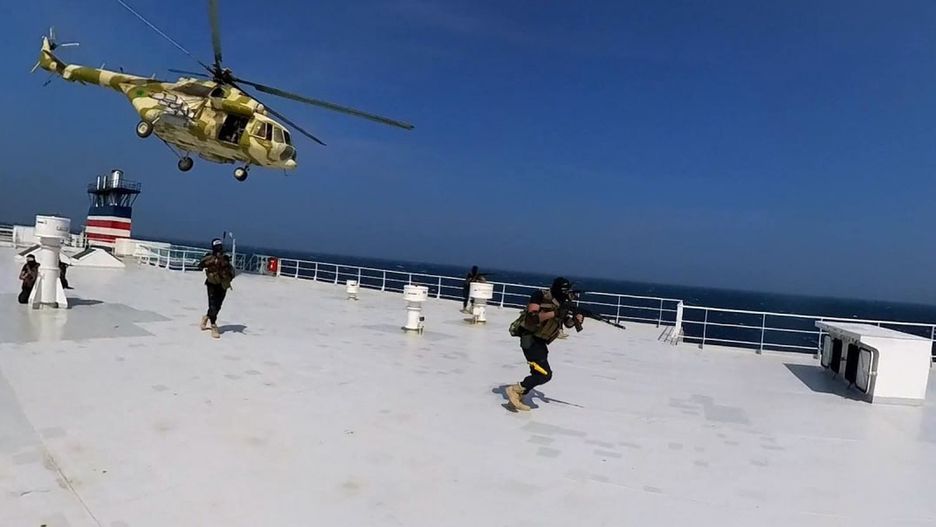 Atak jemeńskich rebeliantów Huti na statek powiązany z Izraelem na Morzu Czerwonym