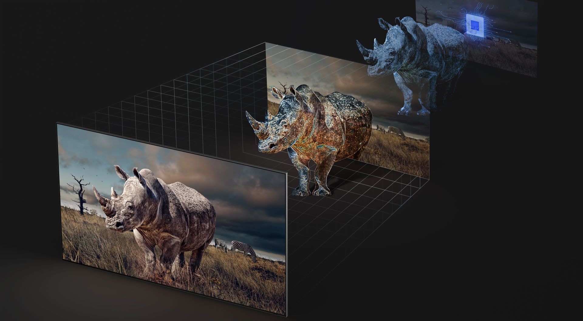 Samsung Excellence Line 8K Neo QLED QN900B - kontrast