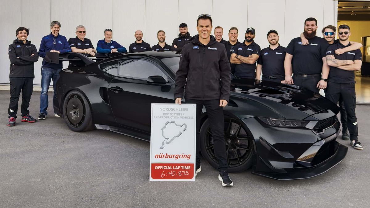 Rekordowy Ford Mustang GTD Competition