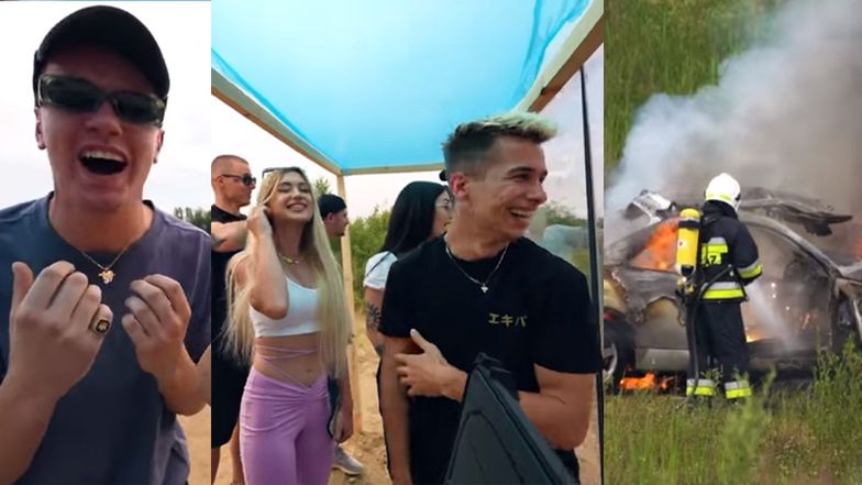 Ekipa Friza wysadza samochód w powietrze 