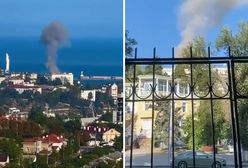 Siedziba Floty Czarnomorskiej zaatakowana. Kłęby czarnego dymu