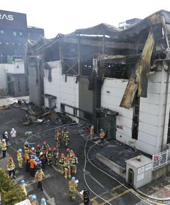 Gigantyczny pożar w Korei Płd. Nie żyje 20 osób