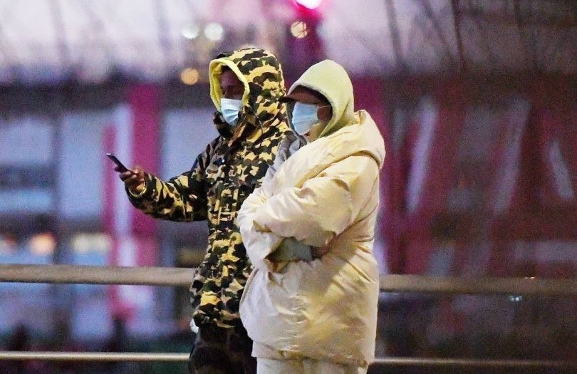 Rihanna i ASAP Rocky przyłapani na spacerze ulicami Nowego Jorku