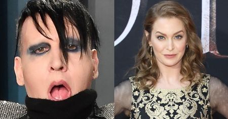 Marilyn Manson oskarżony o gwałt przez gwiazdę "Gry o Tron"! Muzyk miał ją ścigać Z SIEKIERĄ