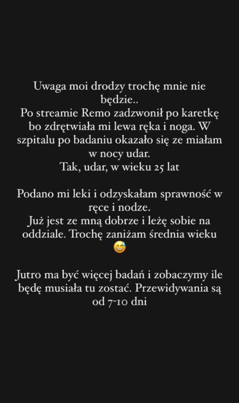 25-latka miała udar