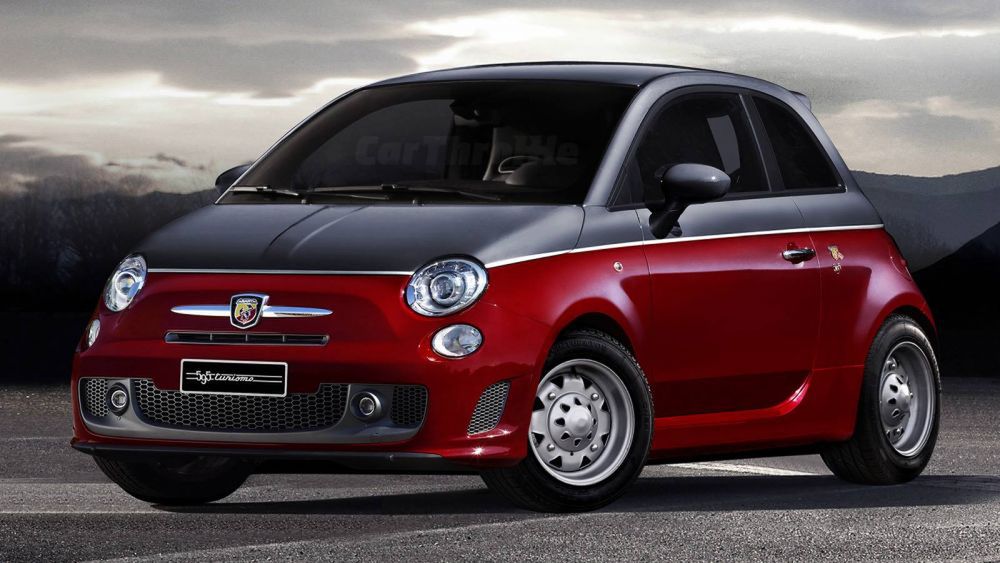Abarth 595 na felgach z klasycznego 595