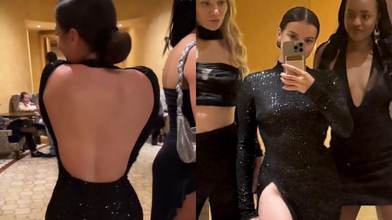 Natalia Janoszek dokazuje w wykwintnej restauracji. Postawiła na RYZYKOWNĄ sukienkę (FOTO)