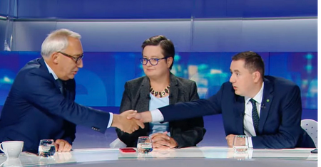 Założyli się w programie. Teraz polityk upomniał się o wygraną