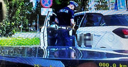 Pijany kursant nauki jazdy zatrzymany w Lublinie do kontroli drogowej