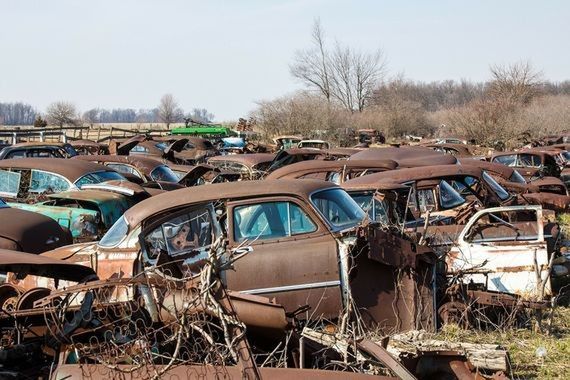 Skradzione auto lekarza znalezione na... złomowisku