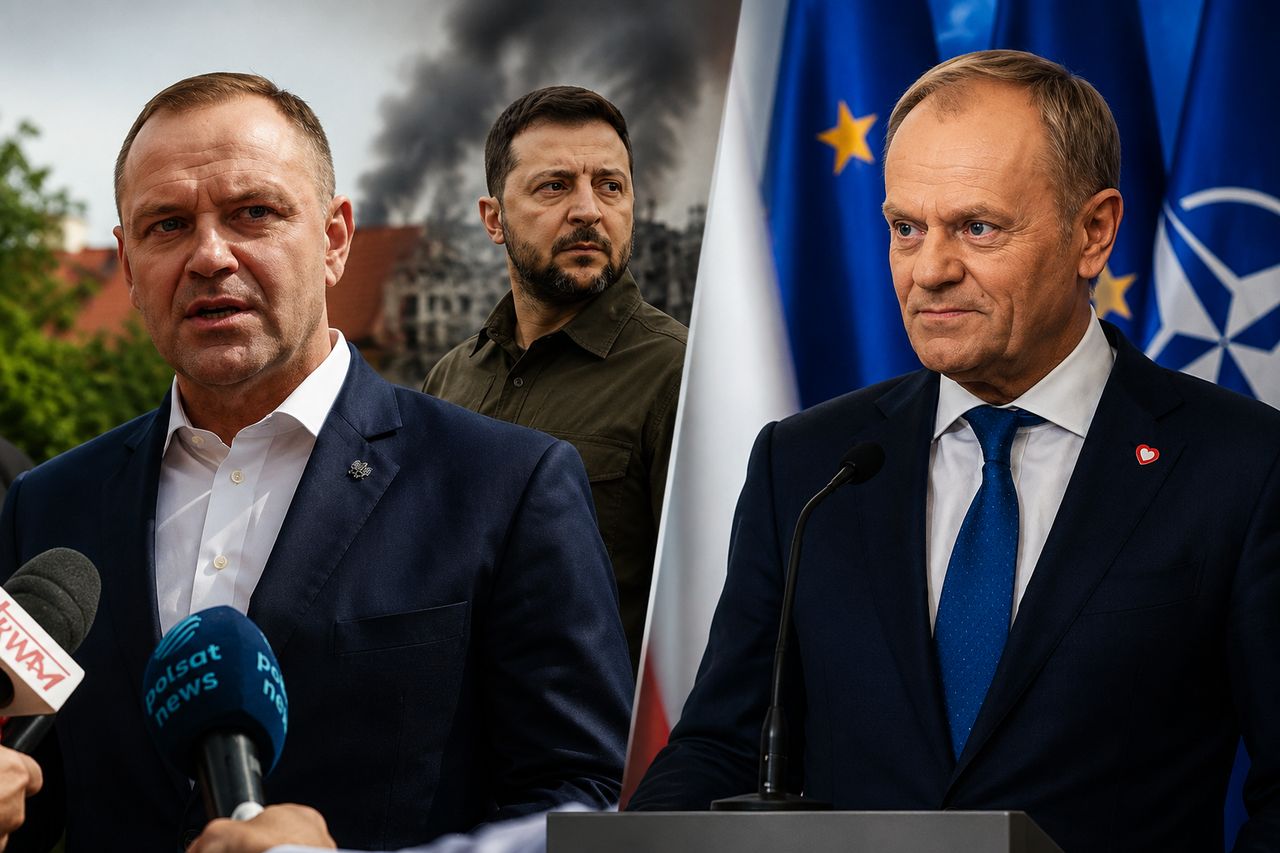 Konfrontacja ws. Zełenskiego. Nawrocki zastawił pułapkę na Tuska