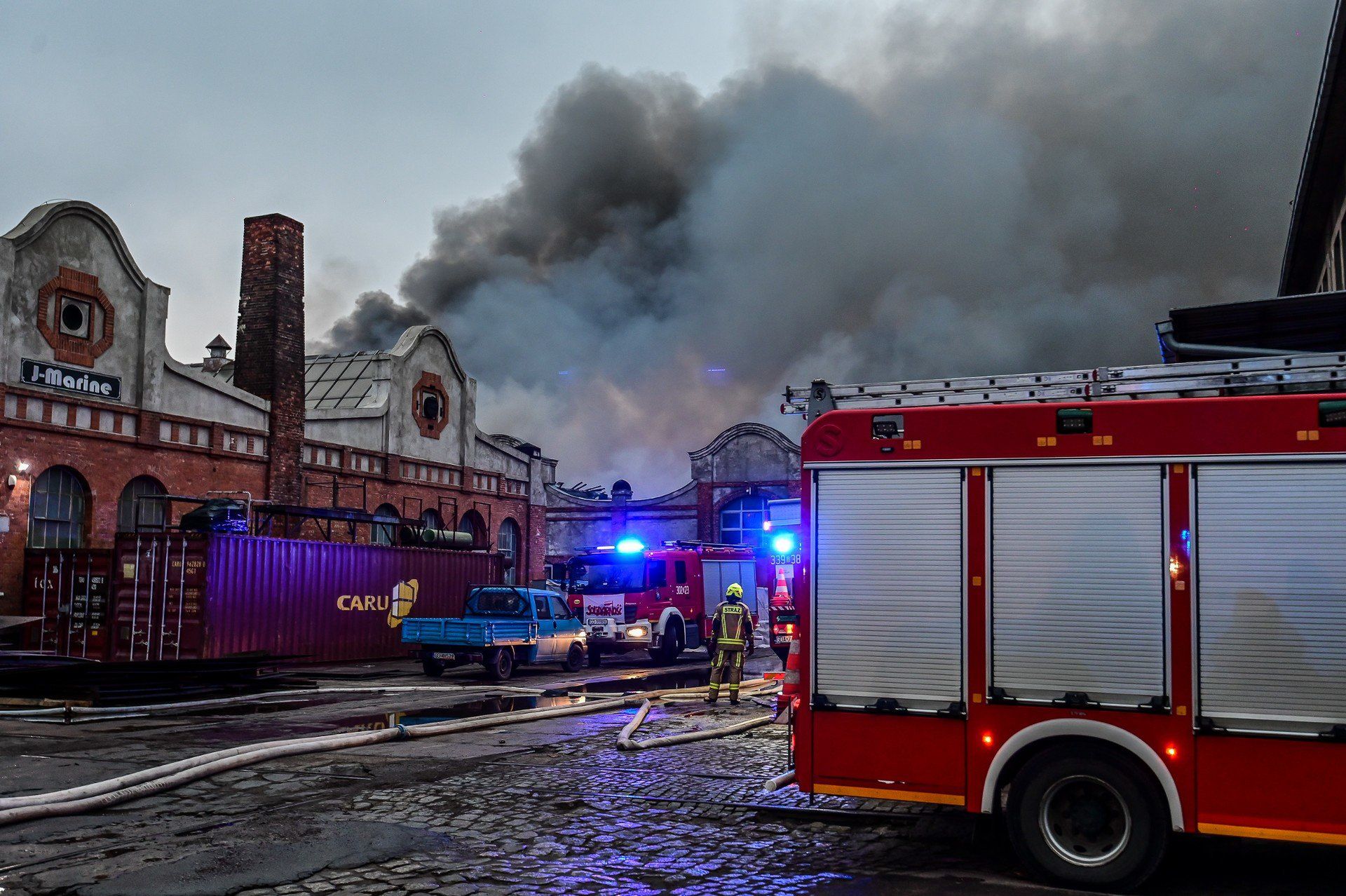 Pożar na Przeróbce