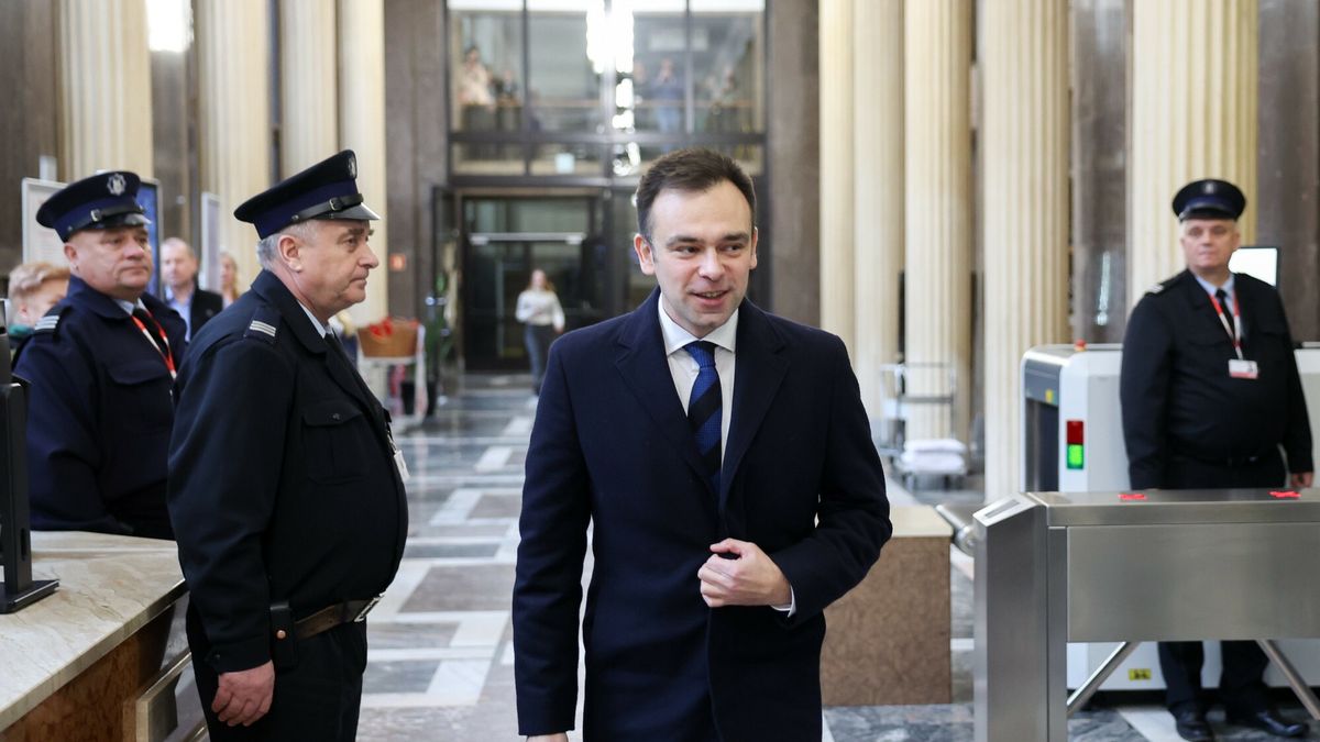 Minister finansów Andrzej Domański