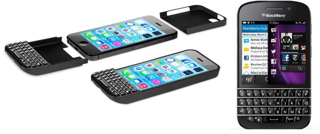 Klawiatura Typo i BlackBerry Q10