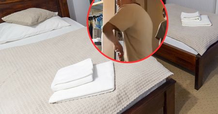 Zostawił włączoną kamerę hotelu. Nagranie obejrzało 6,4 mln osób