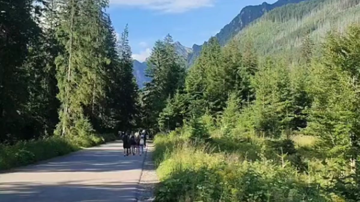 Zbulwersowała się w drodze nad Morskie Oko